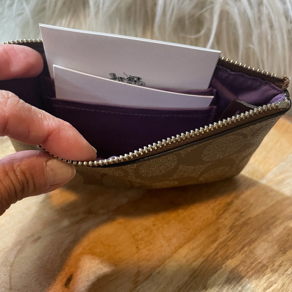 Coach small coin purse - Picture 5 of 8